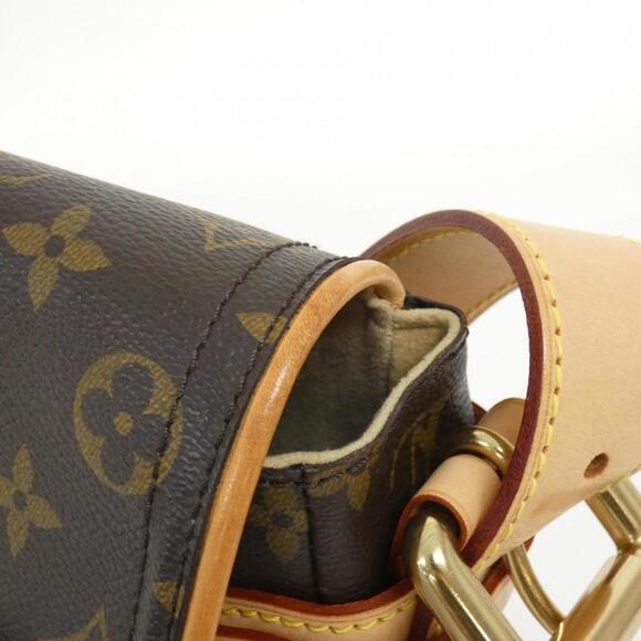 LOUIS VUITTON Gold Monogram Shoulder Bag - Picture 4 of 7